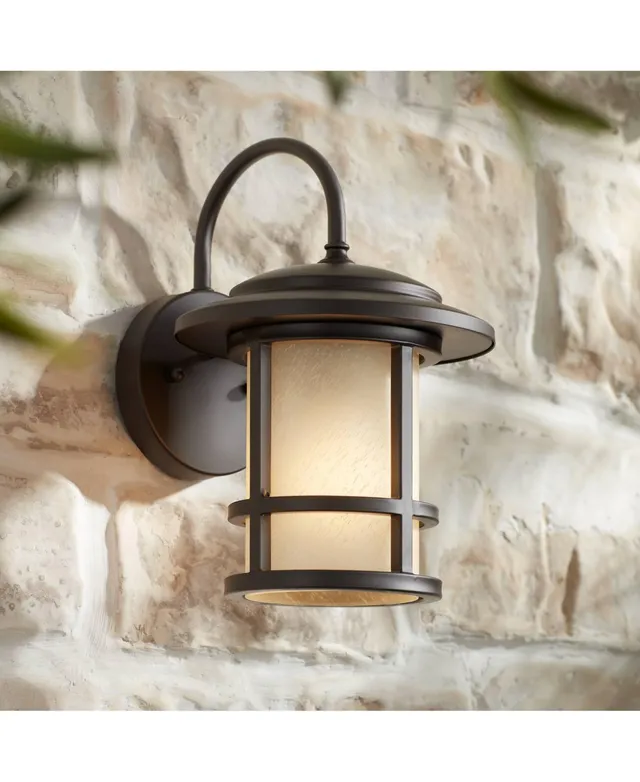 John Timberland Cressona Mission Modern Outdoor Wall Light Fixture