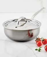 Hestan NanoBond Molecular Titanium 2-Quart Saucier with Lid