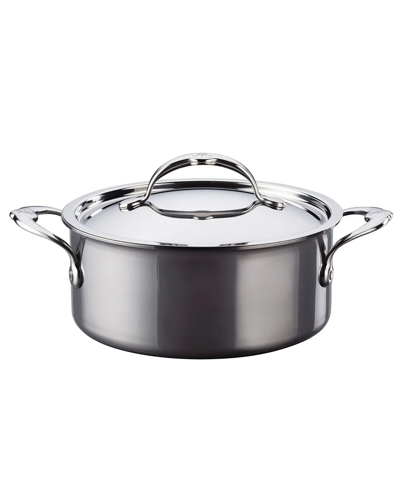 Hestan NanoBond Titanium Stainless Steel 3-Quart Covered Soup Pot