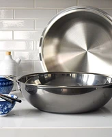 Hestan NanoBond Titanium Stainless Steel 14" Covered Wok