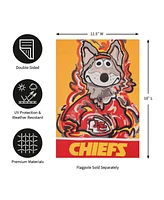 Evergreen Kansas City Chiefs, Suede Justin Patten Flag