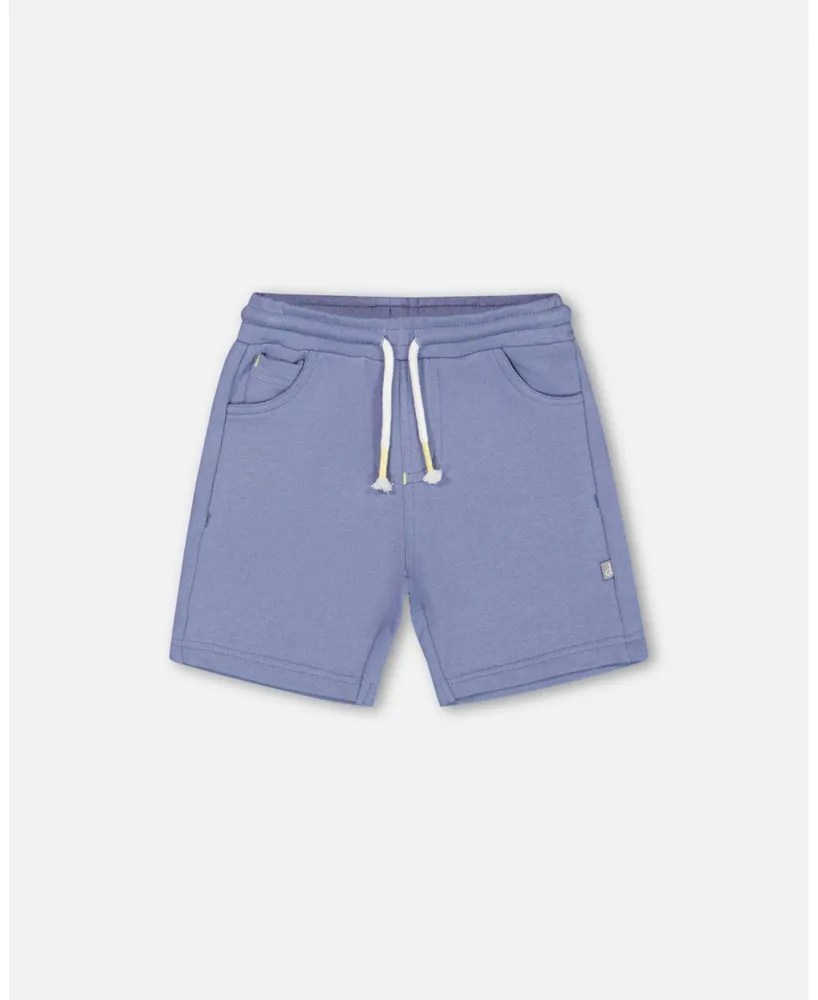 Baby Boy French Terry Short Blue - Infant