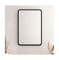 Wall Mirror Large Mirror, Rustic Accent For Bathroom, Entry, Dining Room, & Living Room. Metal
