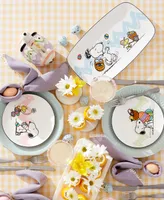 Lenox Peanuts Snoopy & Woodstock Easter Serving Tray