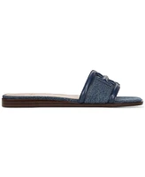 Sam Edelman Irina Logo Emblem Slide Sandals