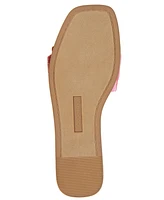BCBGeneration Women's Mollie Buckled Slide Flat Sandals