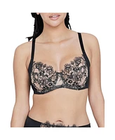 Skarlett Blue Women's Entice Lace Full Coverage Underwire Bra