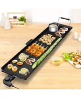 35 Inch Electric Griddle with Adjustable Temperature