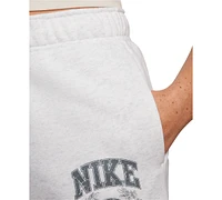 Nike Women's Sportswear Club Fleece Mid-Rise Pull-On Shorts