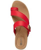 Giani Bernini Women's Rilleyy Memory Foam Footbed Flat Sandals, Created for Macy's