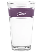 Fiesta Coastal Frame 16 Ounce Tapered Cooler Glass, Set of 4