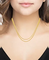 And Now This 18K Gold Plated or Silver Layered Necklace