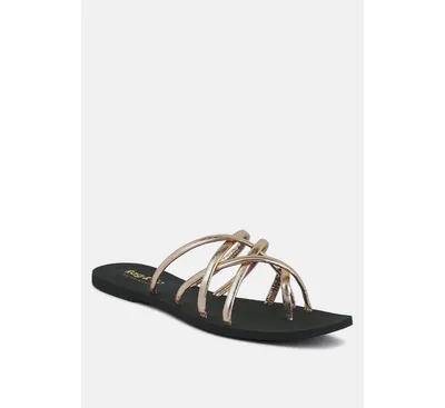 Women's Sweetin Strappy Flat Slip Ons