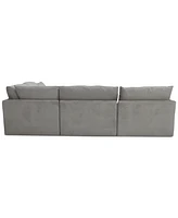 Marsten 126" -Pc. Fabric Sectional