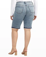 Jag Plus Cecilia Mid Rise Bermuda Shorts