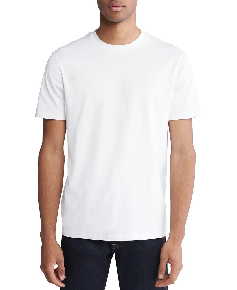 Calvin Klein Men's Short Sleeve Supima Cotton Interlock T-Shirt