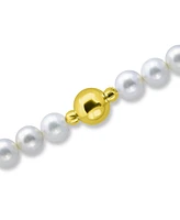 Macy's White Shell Pearl Stretch Bracelet