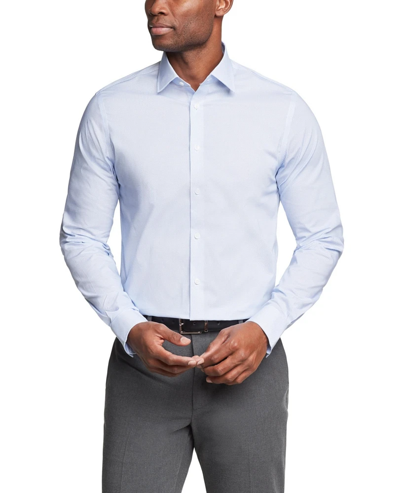 Michael Kors Men's Regular-Fit Comfort Stretch Dress Shirt