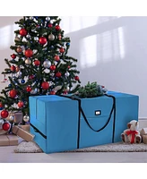 Extra Large Christmas Tree Rolling Storage Bag with Durable Handles & Wheels - 9 ft