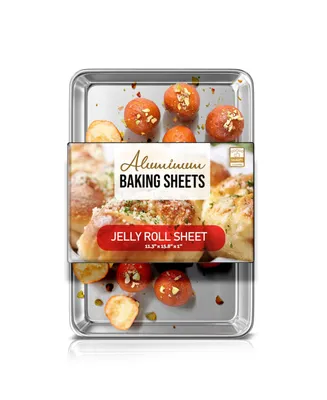 Non-stick Aluminum Baking Sheet - Jelly Roll Pan 11.3" x 15.8