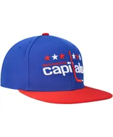 Men's Mitchell & Ness Blue Washington Capitals Core Team Ground 2.0 Snapback Hat