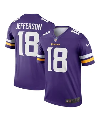 Men's Nike Justin Jefferson Purple Minnesota Vikings Legend Jersey