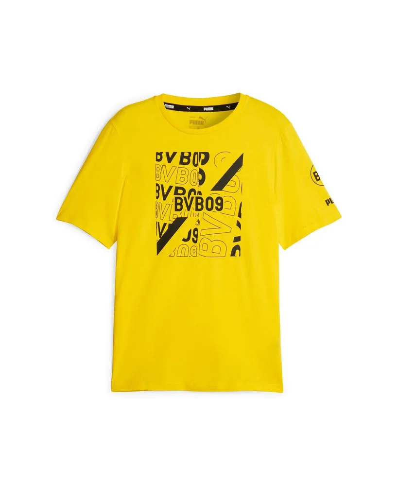 Men's Puma Yellow Borussia Dortmund FtblCore Graphic T-shirt