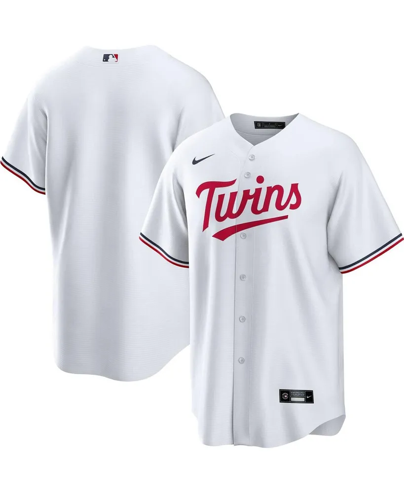 Men's Nike White Minnesota Twins Home Replica Team Jersey