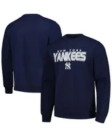 Men's Stitches Navy New York Yankees Pullover Sweatshirt