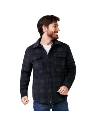 Free Country Men's Mountain Ridge Sueded Chill Out Fleece Jacket
