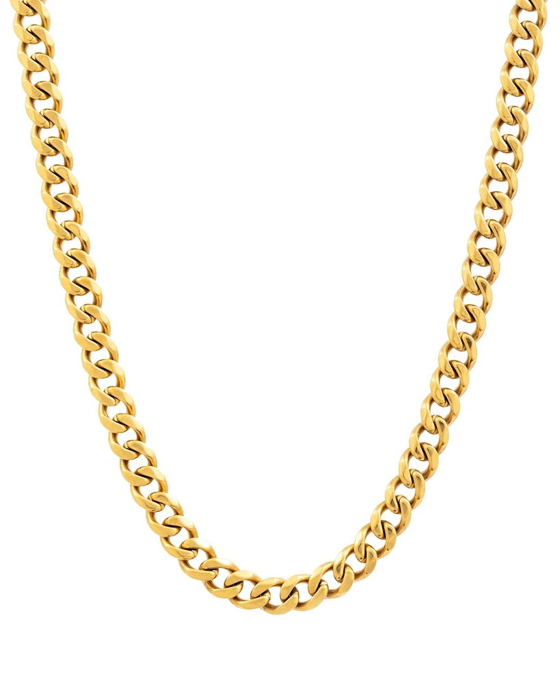 Legacy for Men by Simone I. Smith Men's Flat Curb Link 24" Chain Necklace