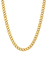 Legacy for Men by Simone I. Smith Men's Flat Curb Link 24" Chain Necklace