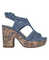 Impo Women's Osanna Woven Raffia Platform Sandals