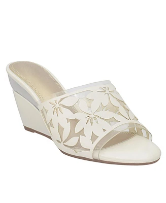 Impo Women's Vasha Floral Wedge Dress Sandals