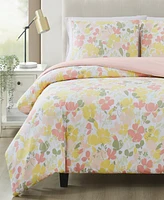 Truly Soft Garden Floral Piece Duvet Cover Set