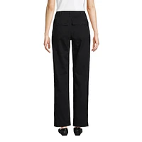 Lands' End Petite High Rise Chino Utility Straight Leg Pants