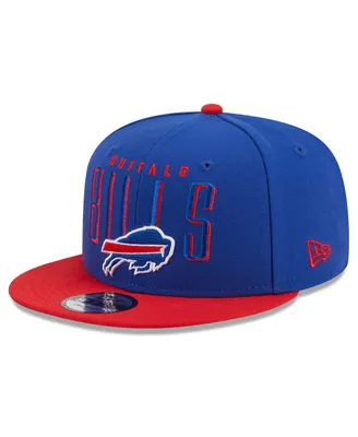 Men's New Era Royal, Red Buffalo Bills Headline 9FIFTY Snapback Hat