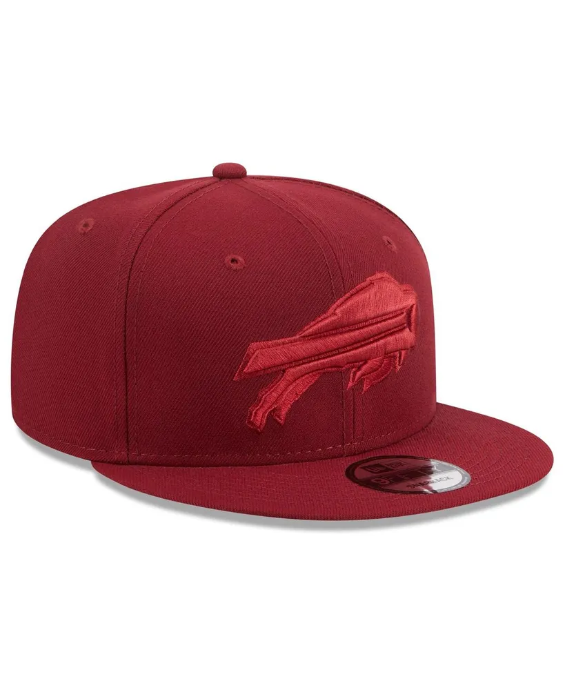 Men's New Era Cardinal Buffalo Bills Color Pack 9FIFTY Snapback Hat