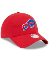 Women's New Era Red Buffalo Bills Main Core Classic 2.0 9TWENTY Adjustable Hat