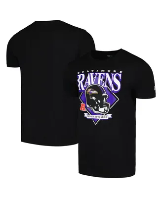 Men's New Era Black Baltimore Ravens Team Logo T-shirt