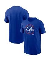 Men's Nike Royal Buffalo Bills 2023 Afc East Division Champions Locker Room Trophy Collection T-shirt