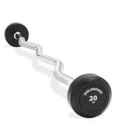 Philosophy Gym Rubber Fixed Barbell