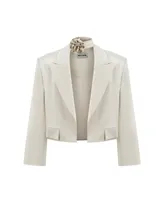 Women's Double-Breasted Short Jacket