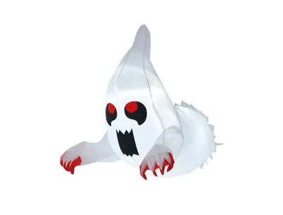 3.3 Feet Flying Ghost Halloween Inflatable with Suction Cups