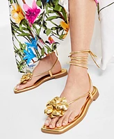 I.n.c. International Concepts Women's Gilma Flower Flat Sandals, Created for Macy's