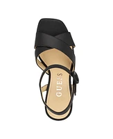 Guess Women's Vallenn Platform Block Heel Dress Sandals