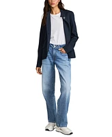 Lucky Brand Women's The Baggy Wide-Leg Jeans