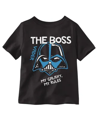 Star Wars Toddler and Little Boys Graphic Short Sleeve T-shirt