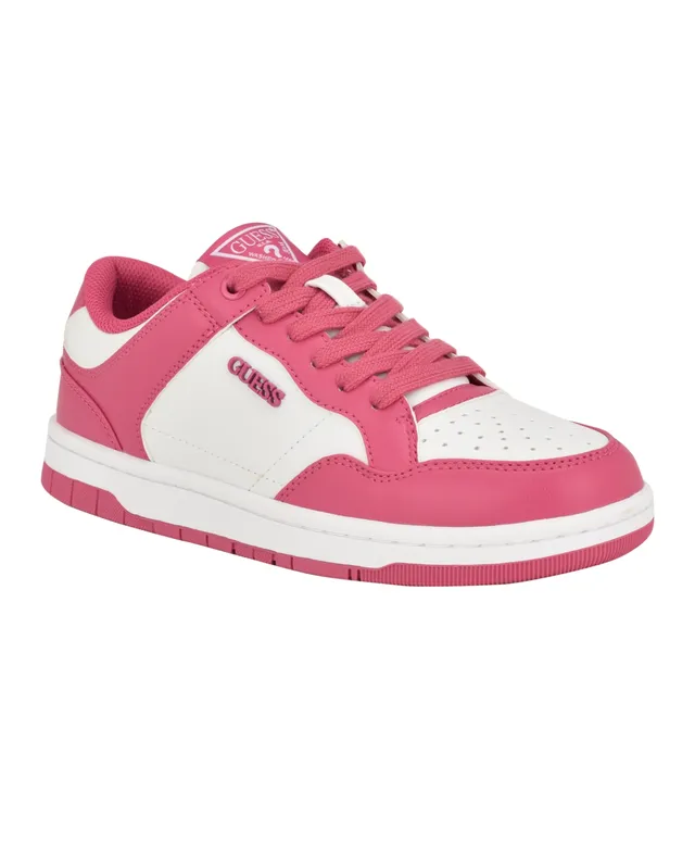 Guess Women's Rubinn Lace-Up Logo Detail Closed Toe Sneakers