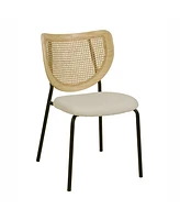 Tov Furniture 2 Pcs. Rattan Dining Chair